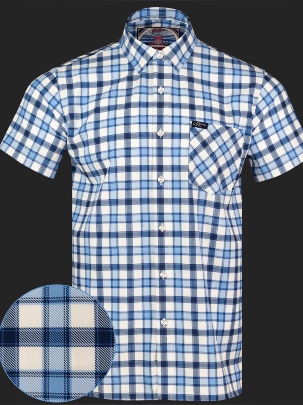 Retro Rifle Forest Button Down - 4XL